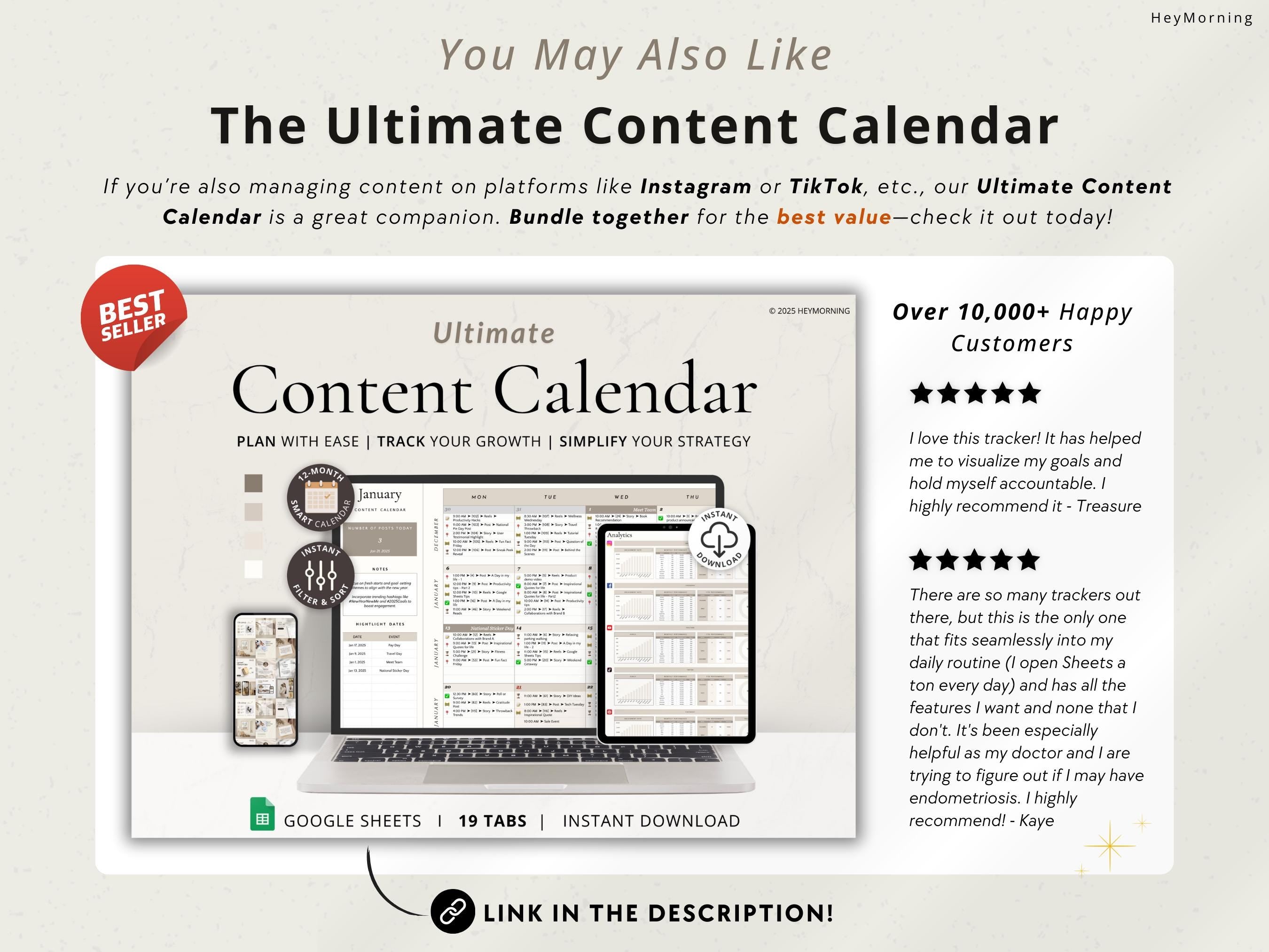 Email Marketing Planner - Hey Morning
