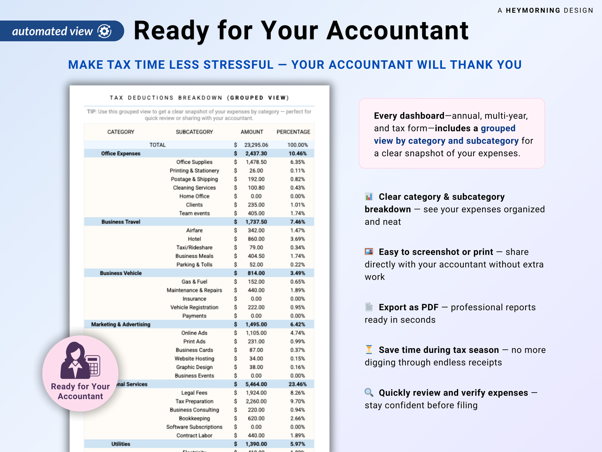 Tax Deduction Tracker