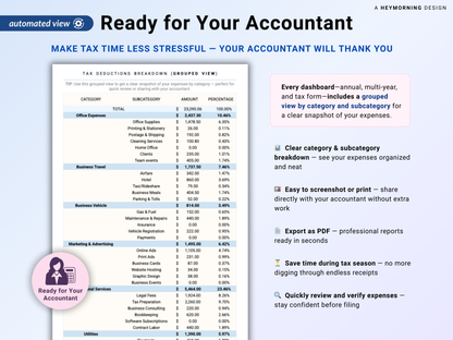 Tax Deduction Tracker