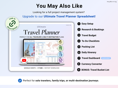 Travel Budget Tracker - Hey Morning