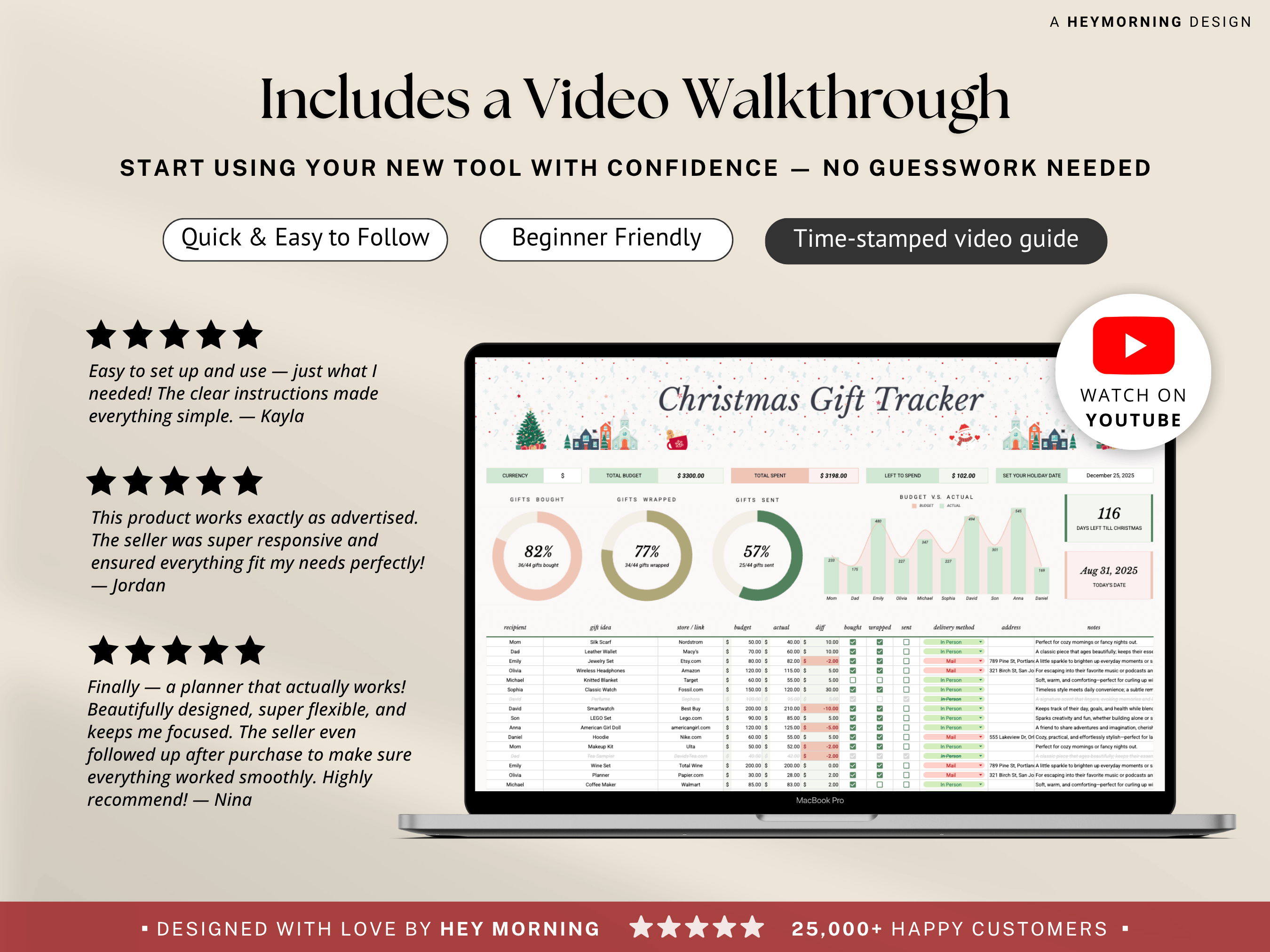 Christmas Gift Tracker