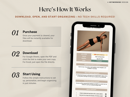 Ultimate Goal Planner 12 Week Goals