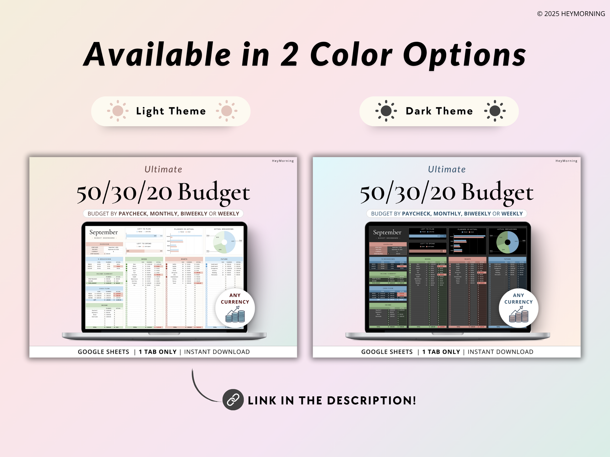 50/30/20 Budget