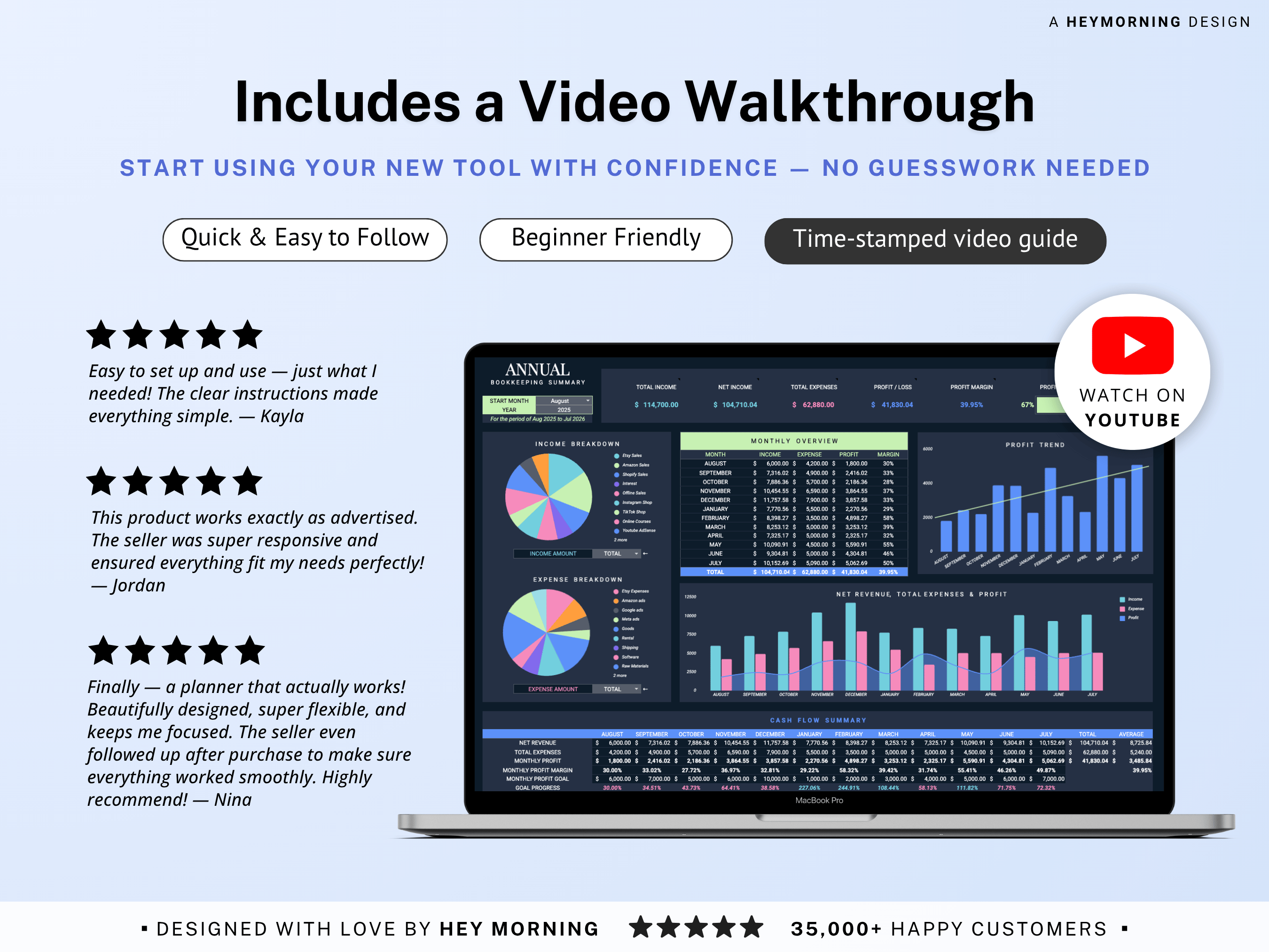 Small Business Bookkeeping Spreadsheet