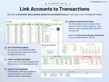 Small Business Bookkeeping Spreadsheet