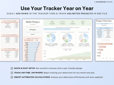 Project Budget & Cost Tracker