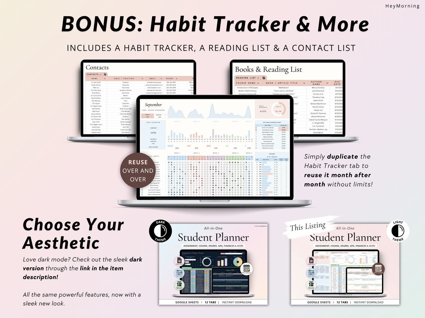 All-in-One Student Planner