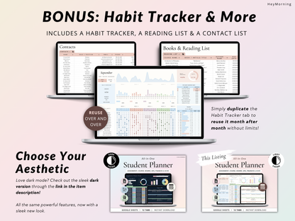 All-in-One Student Planner