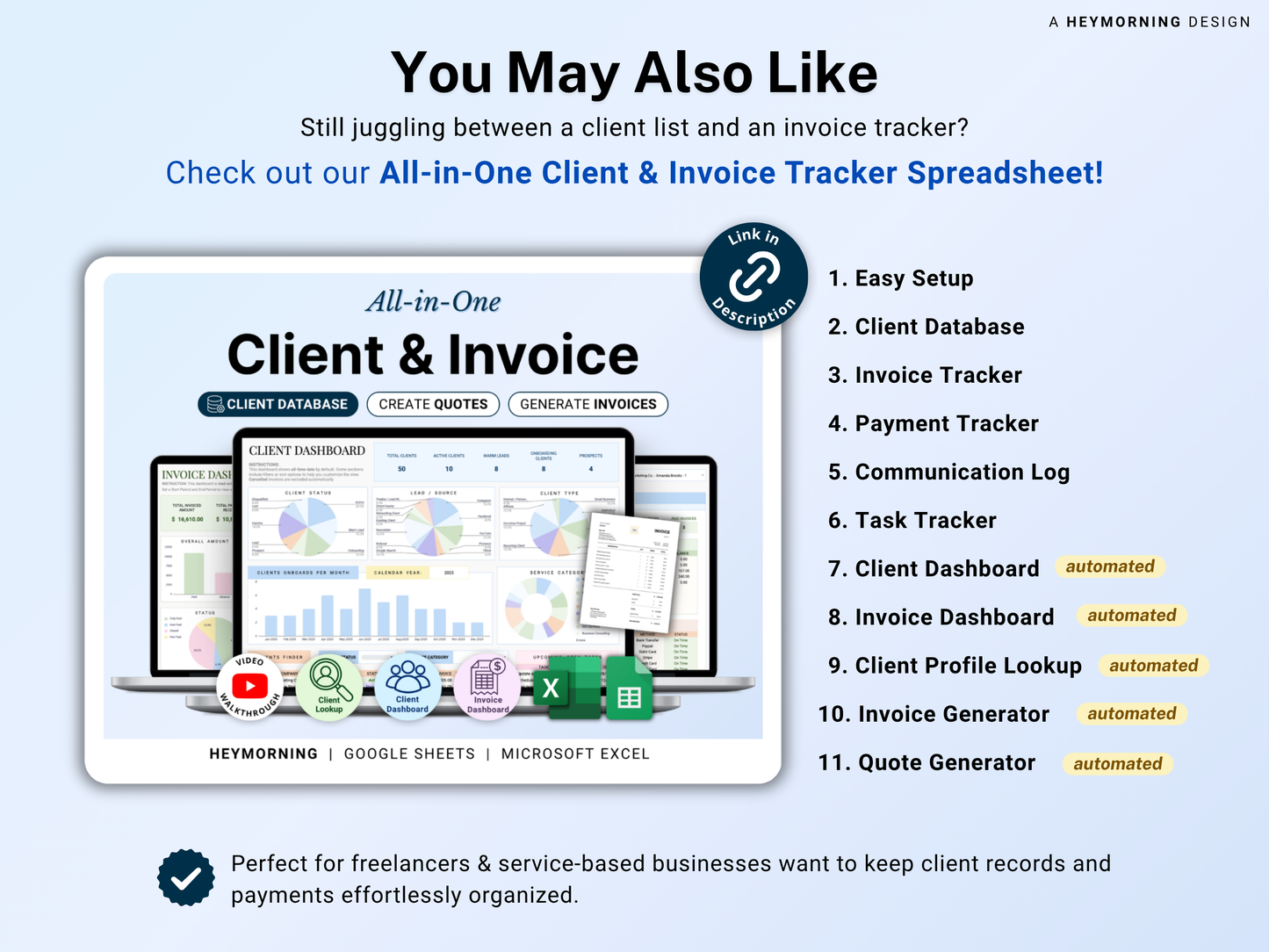 Client Tracker Small Business CRM