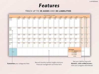 Net Worth Tracker - Hey Morning