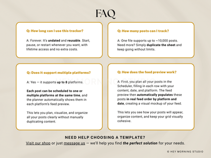 Social Media Content Planner