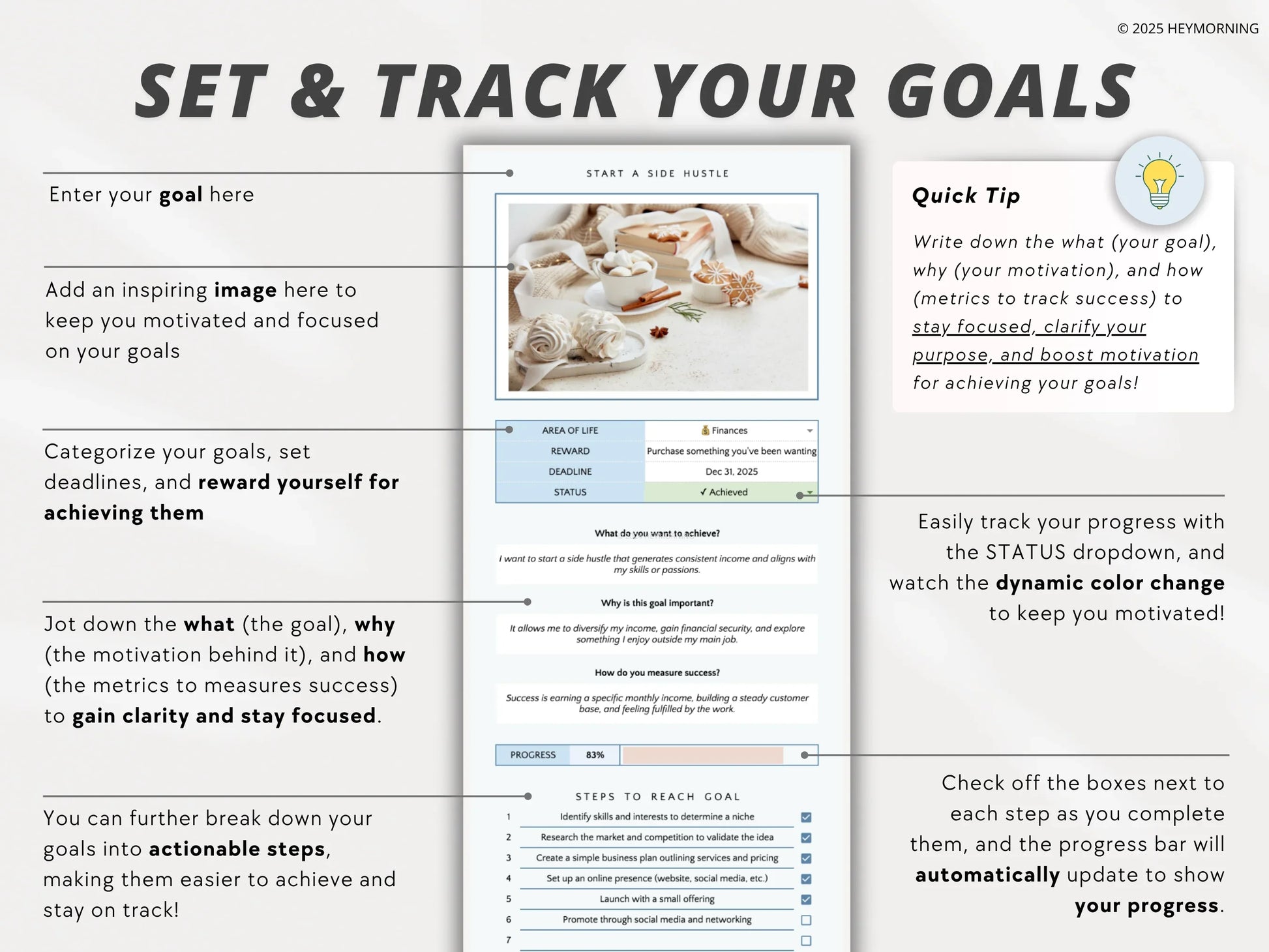 2025 Life Organizer Bundle - Hey Morning