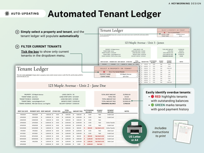 Multi-Unit Rental Property Tracker