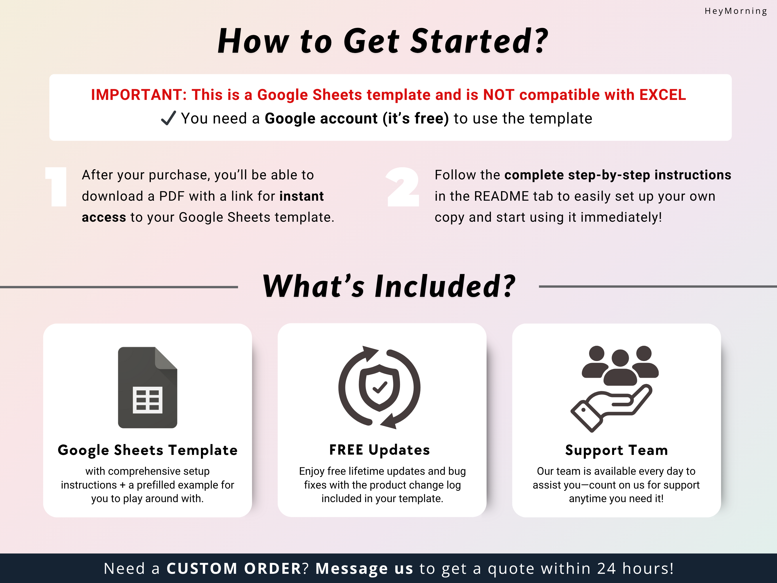 Assignment Tracker - Pastel - Hey Morning