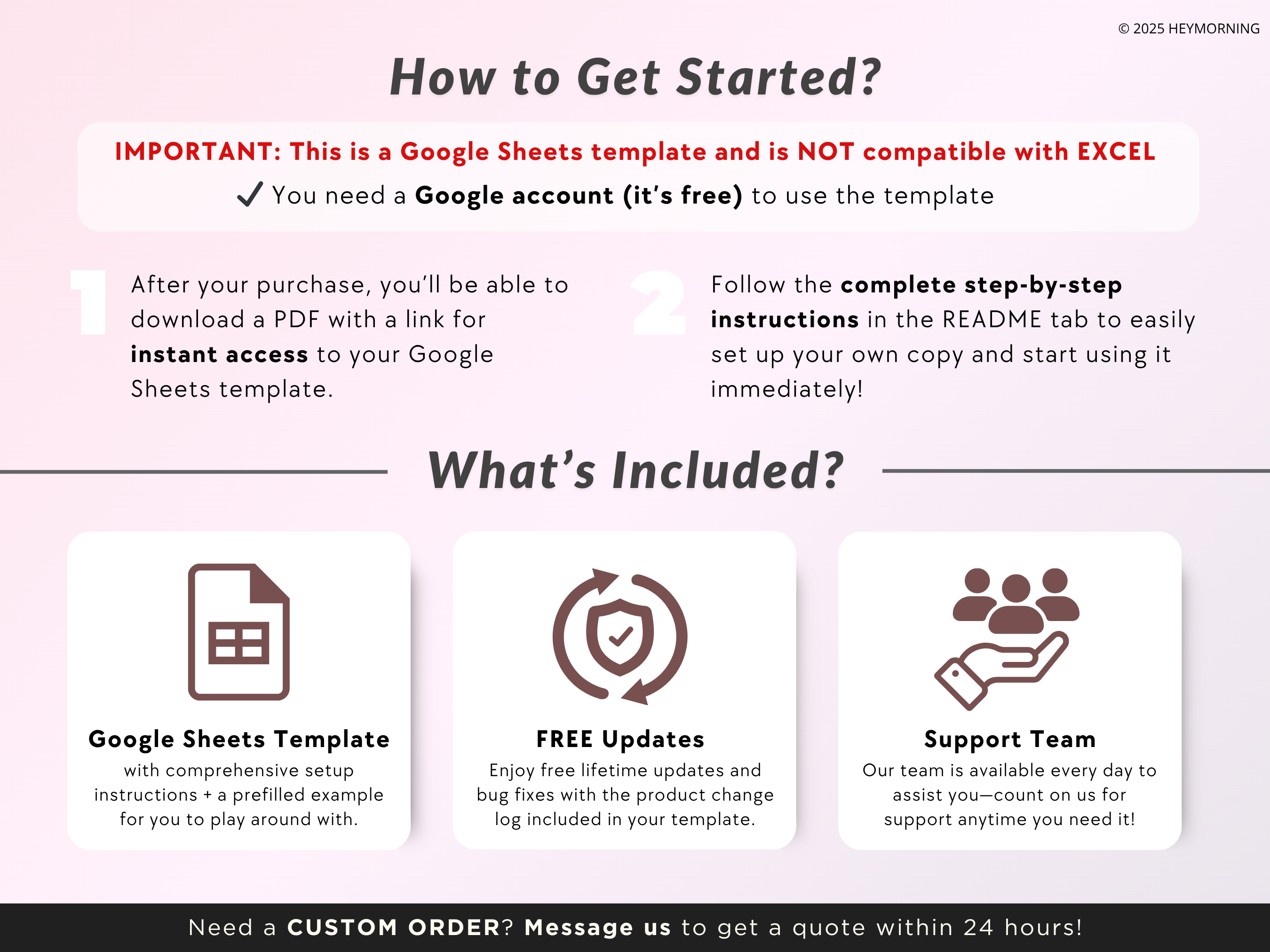 Wedding Budget Tracker - Hey Morning