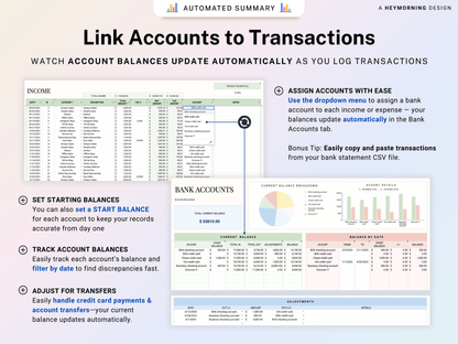 Beauty Business Bookkeeping Spreadsheet