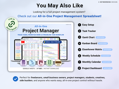 Project Budget & Cost Tracker - Hey Morning