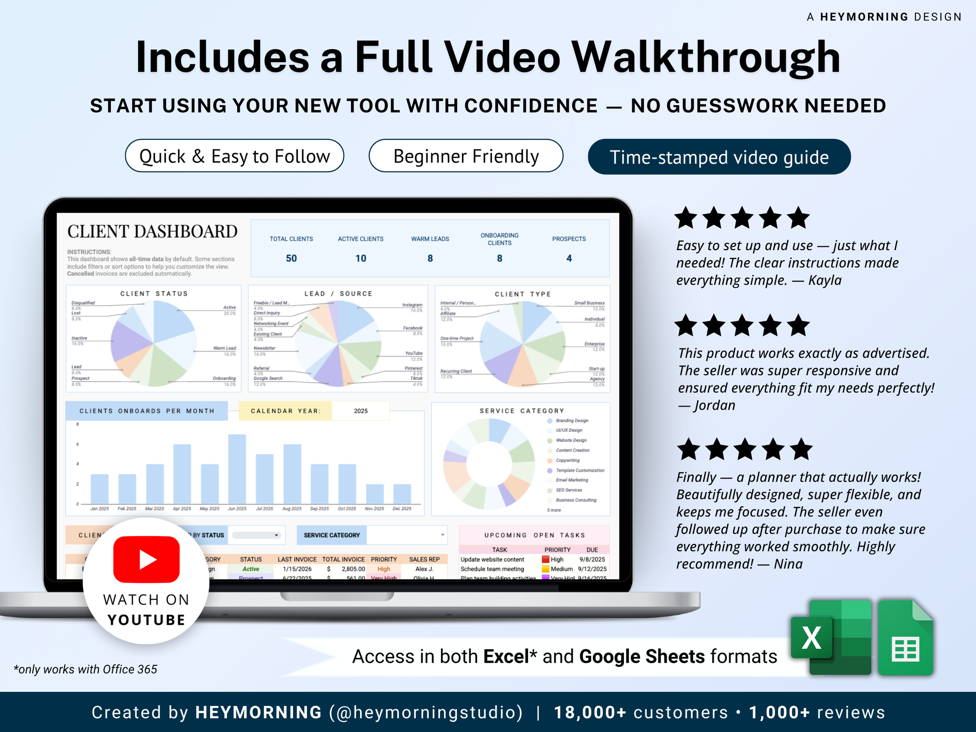 Client Tracker Small Business CRM