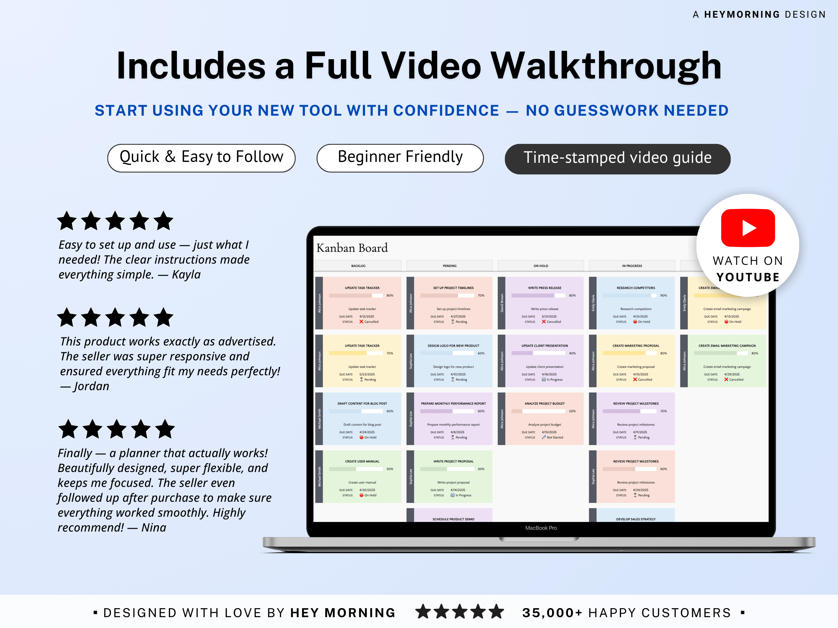 Kanban Board Spreadsheet