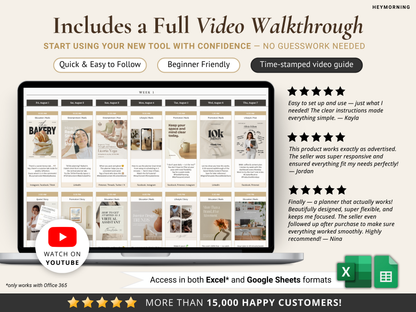 Social Media Content Planner