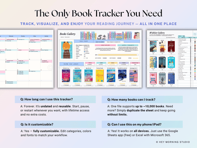 Book Tracker Reading Journal