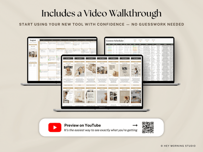Social Media Content Planner