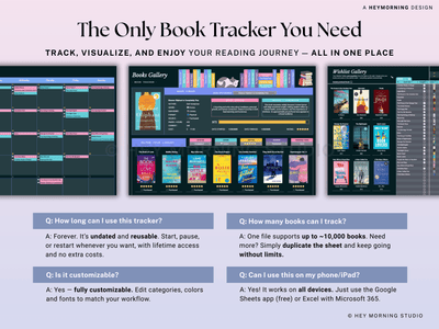 Book Tracker Reading Journal