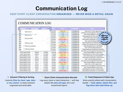 Client & Invoice Tracker Business CRM