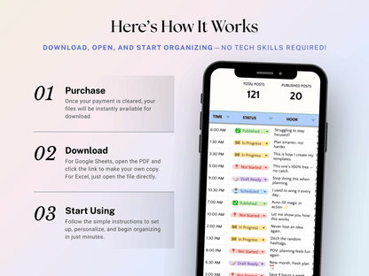 Social Media Content Planner