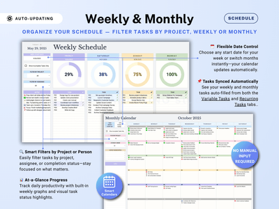 Project Management Spreadsheet