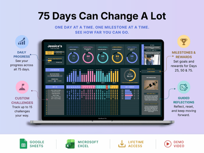 75 Day Challenge Tracker