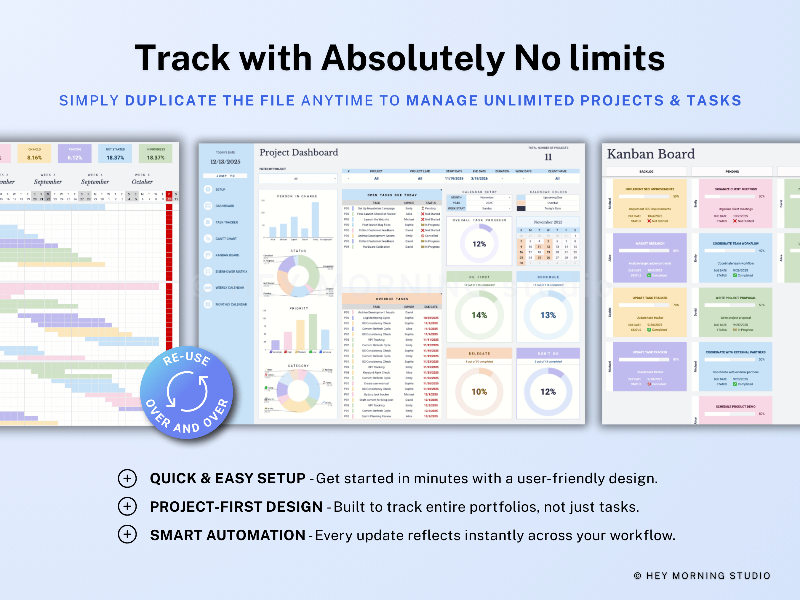 Project Management Spreadsheet
