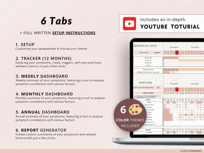 Health Tracker (Symptom + Menstrual Cycle) - Hey Morning