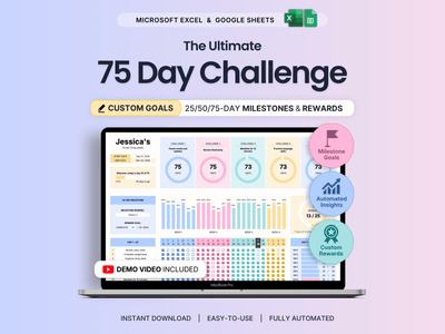 75 Day Challenge Tracker