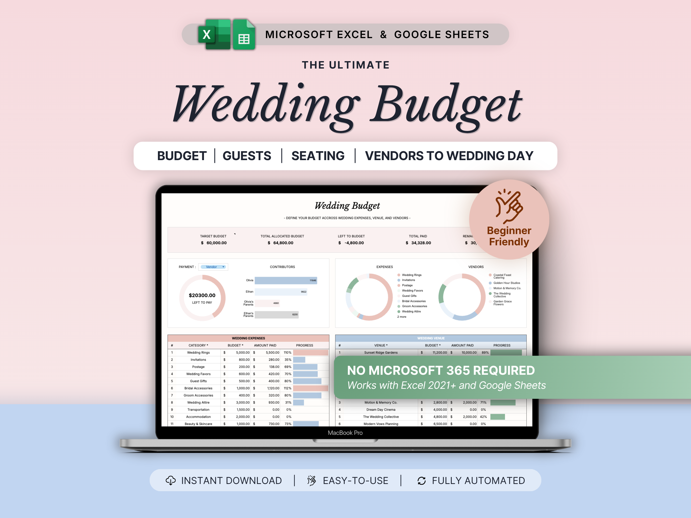 Wedding Budget Tracker