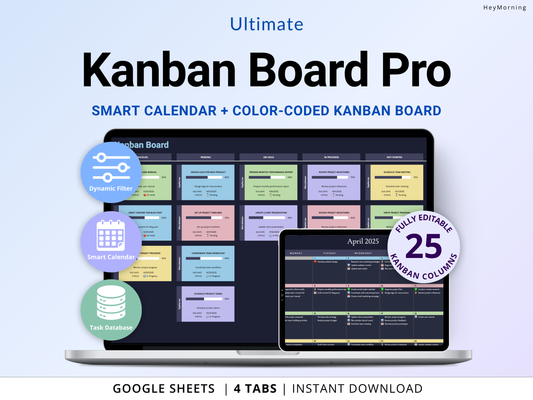 Kanban Board - Dark