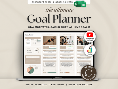 Ultimate Goal Planner 12 Week Goals