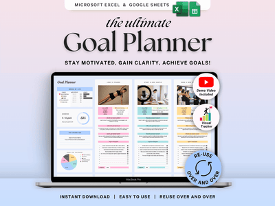 Goal Tracker 12 Week Goals