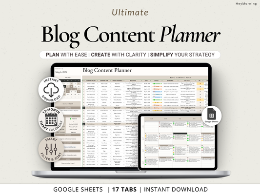 Blog Content Planner
