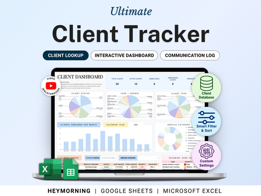 Client Tracker Small Business CRM