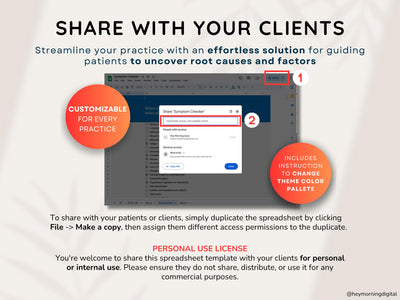Symptom Checker - Fully Customizable - Hey Morning