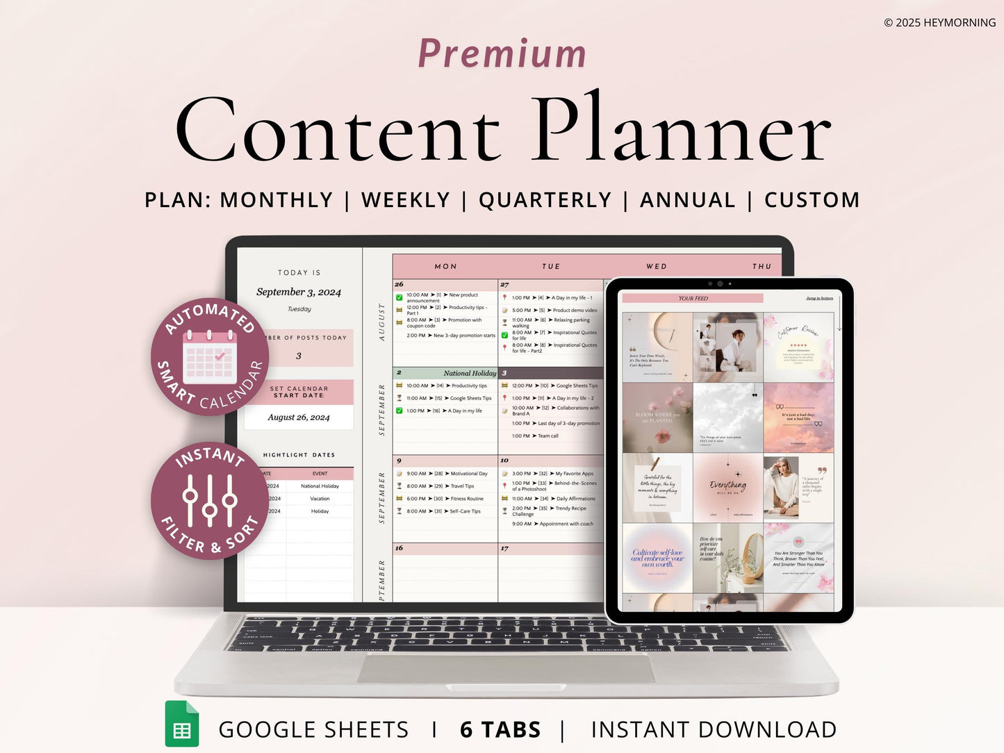 Premium Content Planner
