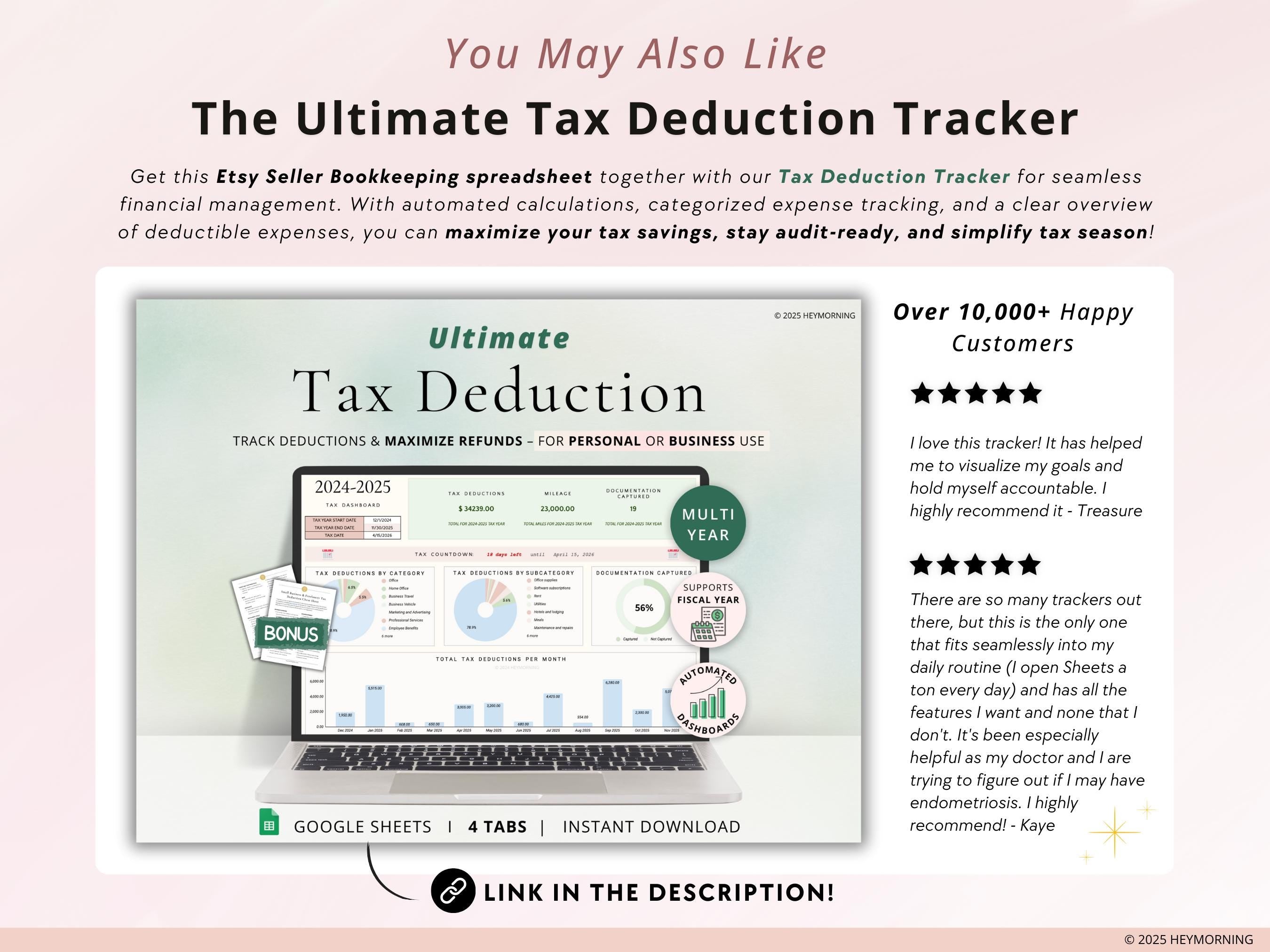 Etsy Seller Bookkeeping - Hey Morning