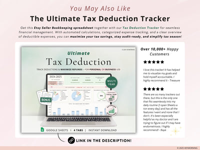 Etsy Seller Bookkeeping - Hey Morning