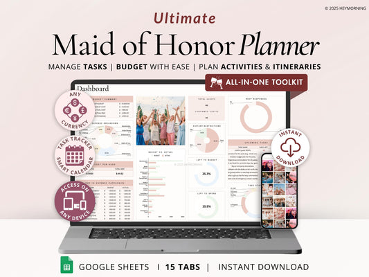 Maid of Honor Planner