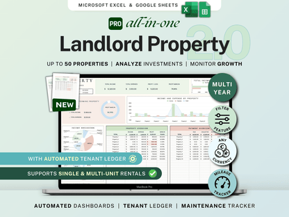 Multi-Unit Rental Property Tracker