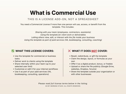 Commercial License for 1 Product