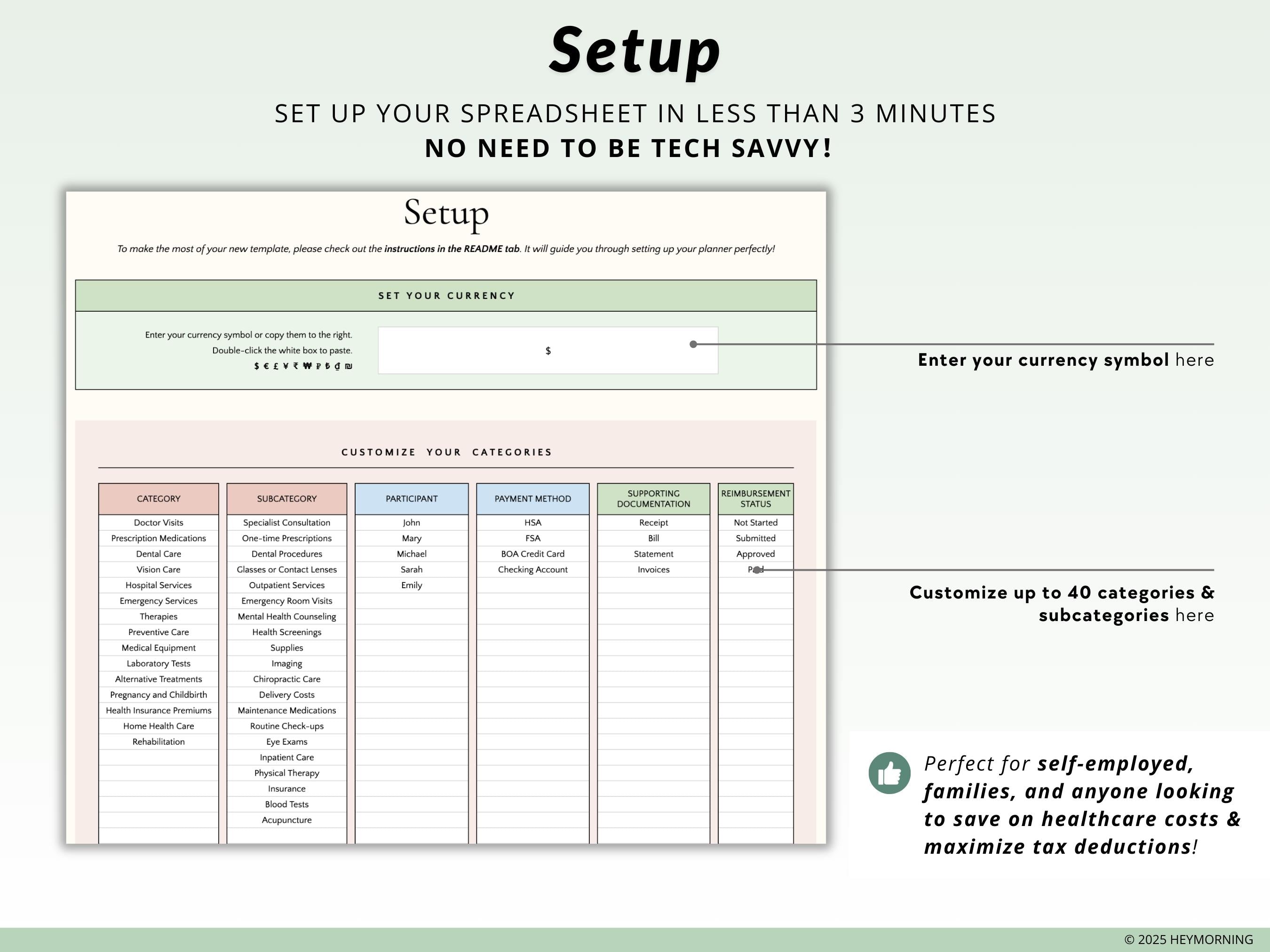 Medical Expense Tracker - Hey Morning