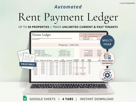 Automated Rent Payment Ledger
