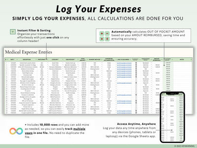 Medical Expense Tracker - Hey Morning